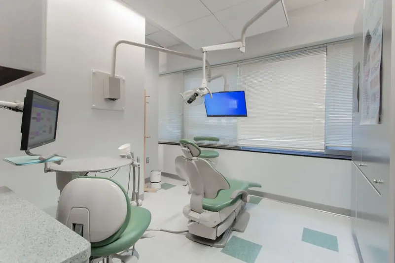 A quiet treatment room at DC Dental Spa prepared for a sedation appointment